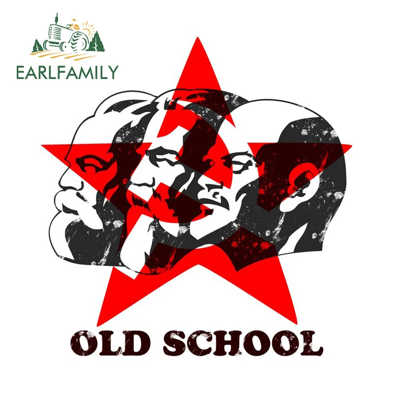 

EARLFAMILY 13 см для СССР Сталин советский ретро автомобиль наклейка для ноутбука мотоцикла Водонепроницаемая Наклейка Виниловые автомобильные аксессуары