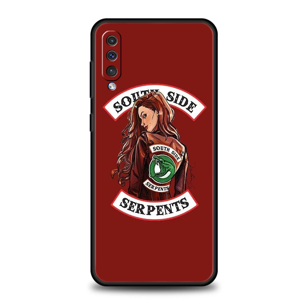 TV Riverdale Southside Serpents Phone Cover Case For Samsung Galaxy A12 A02 A03 A03S A52 A70 A50 A20 A10 A10S A40 Silicone Shell