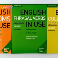 cambridge english idioms english idioms in use advanced english vocabulary 3 booksset 5 8 years english learning books