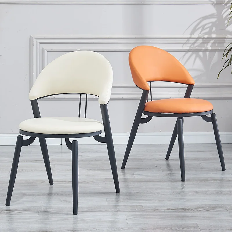 

Ergonomic Modern Dining Chairs Nordic Luxury Dining Room Chairs Designer Accent Salon Sillas Comedor Kitchen Furniture MQ50CY