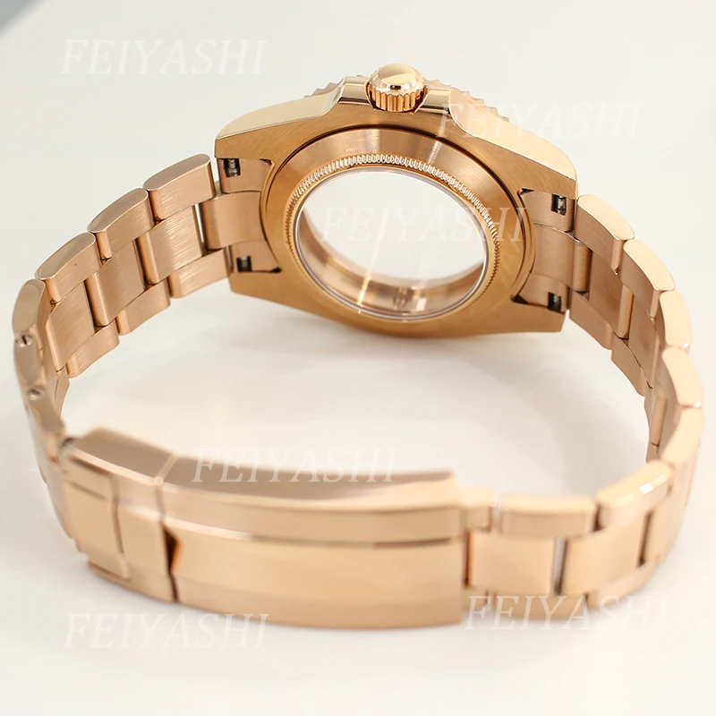 40 мм корень пива все розы часы детали браслета для Seiko NH35 NH36 NH38/34 Miyota 8215 ETA 2824
