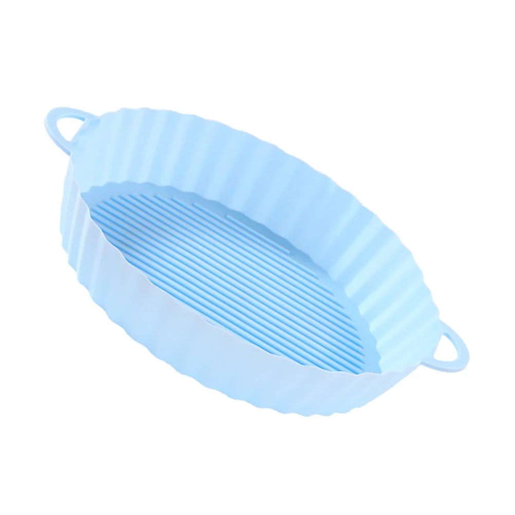 

Air Fryer Silicone Liner Basket Mat Liners Paper Parchment Pot Non Stick Replacement Reusable Mats Steamer Accessories Grill