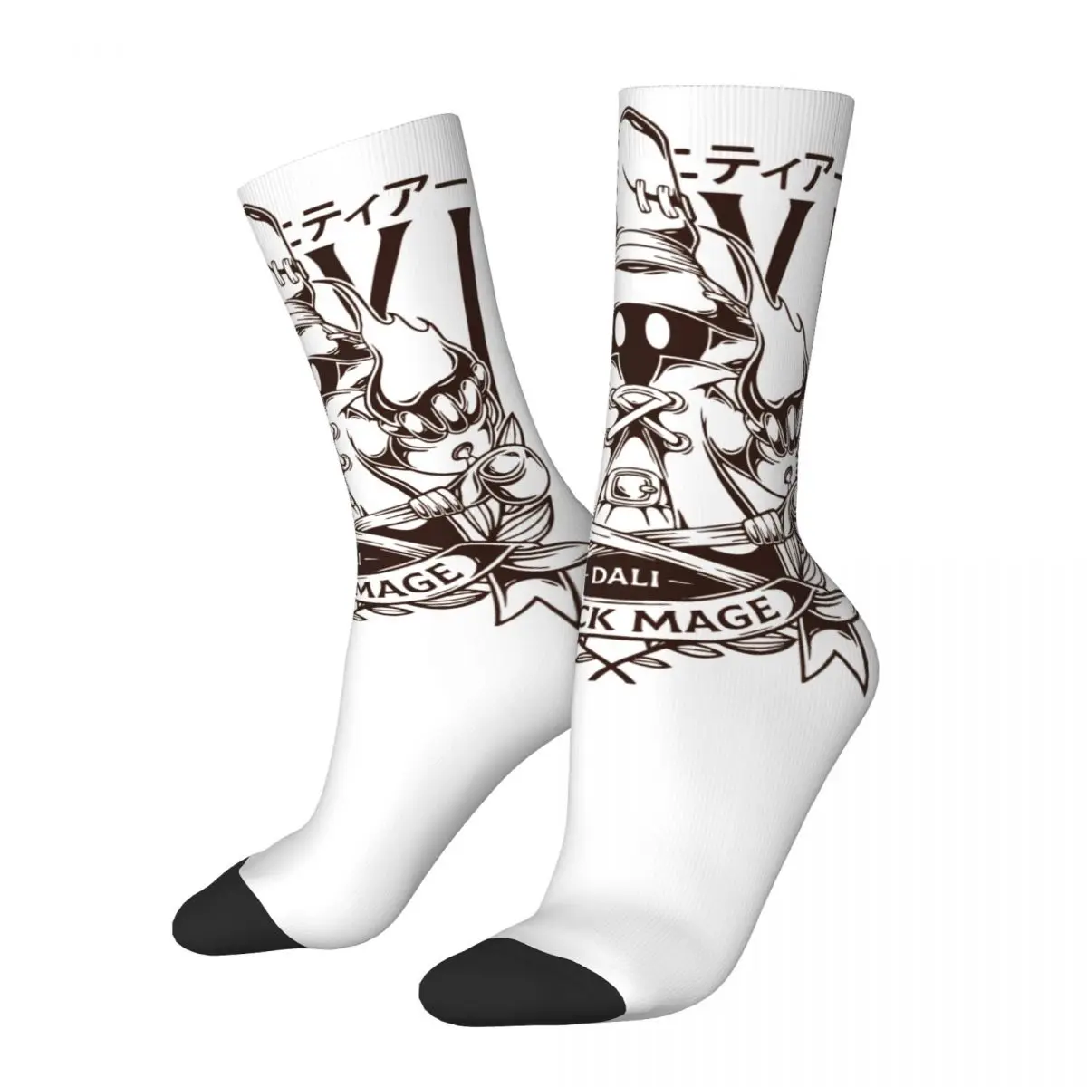 Носки маленького черного мага финальная фантазия мужские и женские носки с