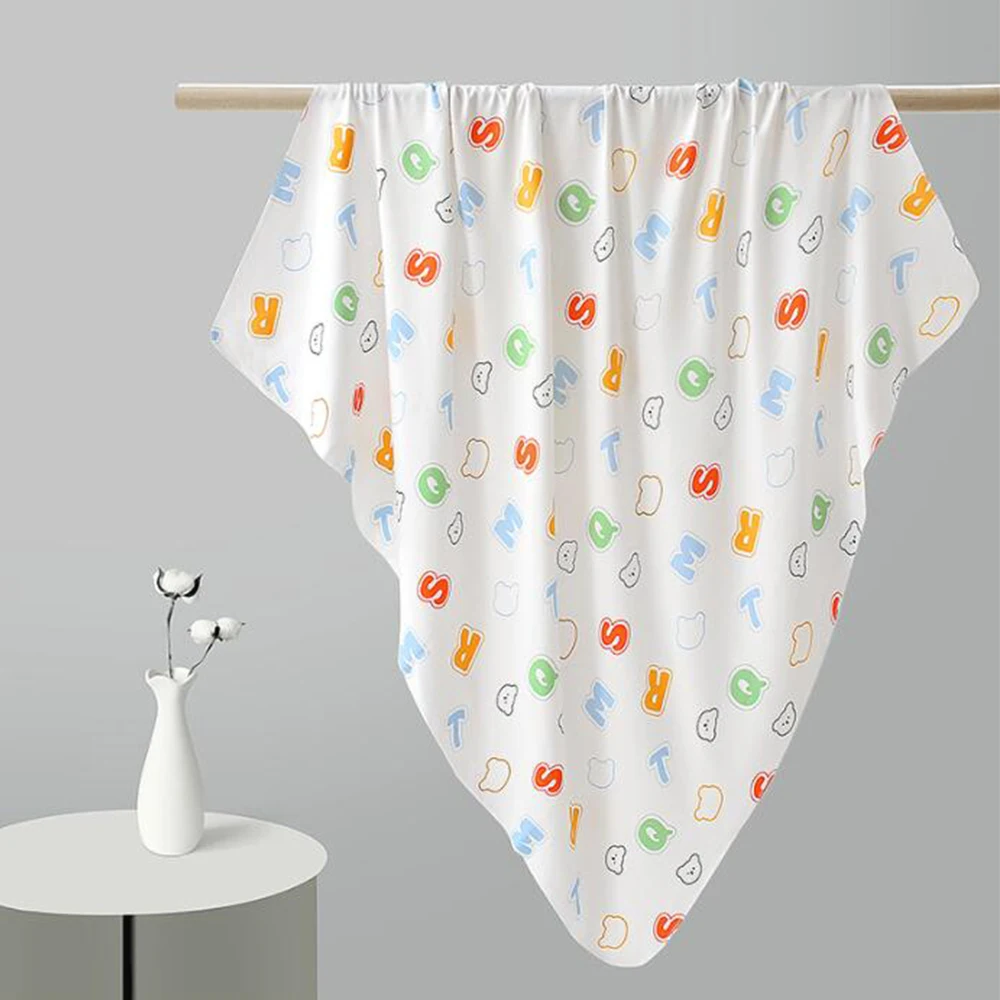 

Baby Blanket Cotton Cute Pattern Spring Autumn Summer Hospital Newborn Carrier Wrap 0-3 Months Accessories