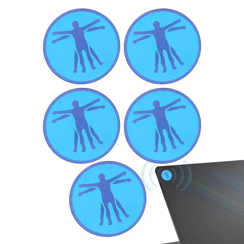 

Anti Radiation Stickers For Cell Phones Protection Cell Phone Sticker 5 Pieces Electronic Devices Stickers Shield Protection