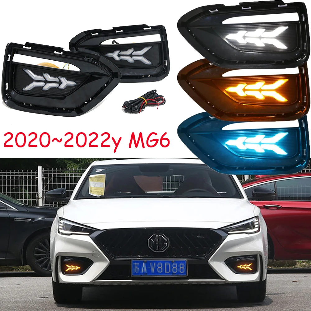 

Dynamic Car Bumper Headlight For MG6 Daytime Light MG 6 2020~2022y DRL Car Accessories LED Headlamp For Mg6 Fog Light