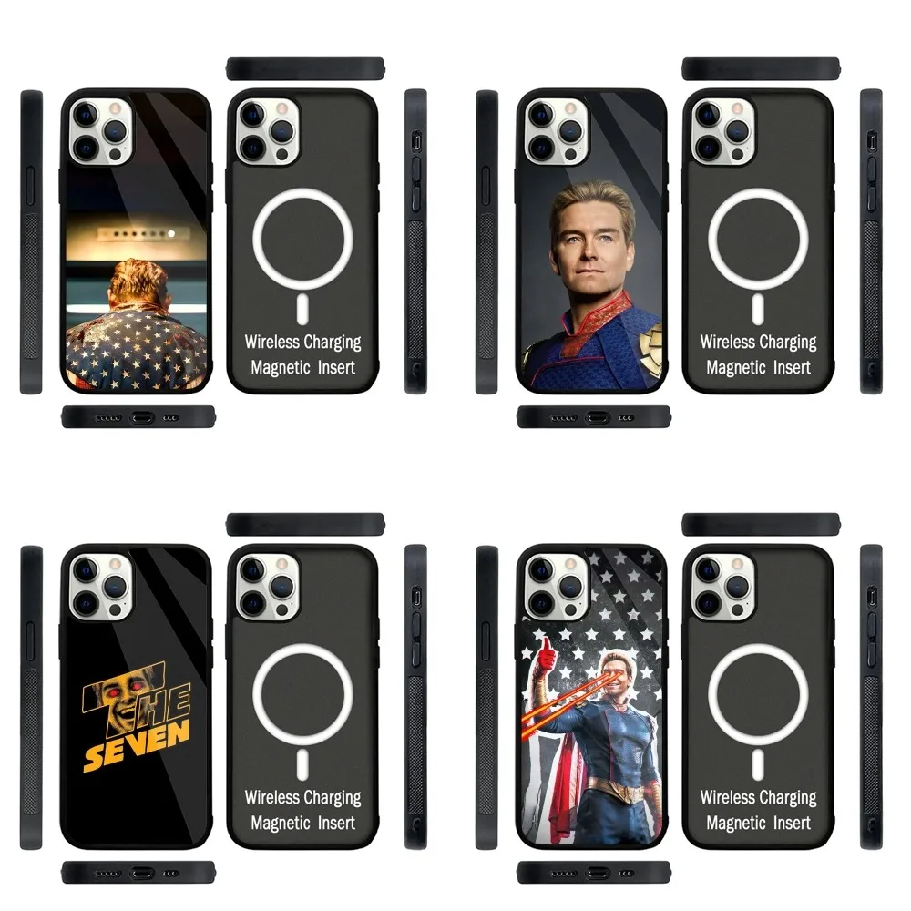 Чехол для телефона H-HomelanderS с сильным магнитом IPhone 16 15 14 13 Pro Max Plus 11 12 Мини