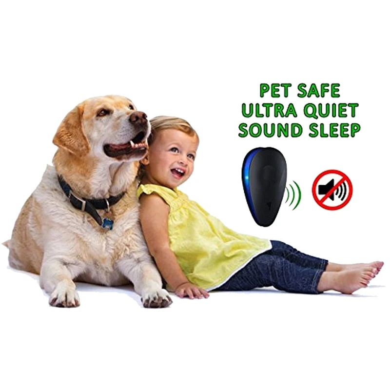 Ultrasonic Pest Repeller X6 Units Repellent Plug In For Mice Rat Spider Squirrel Moths Bats Crickets (EU Plug)