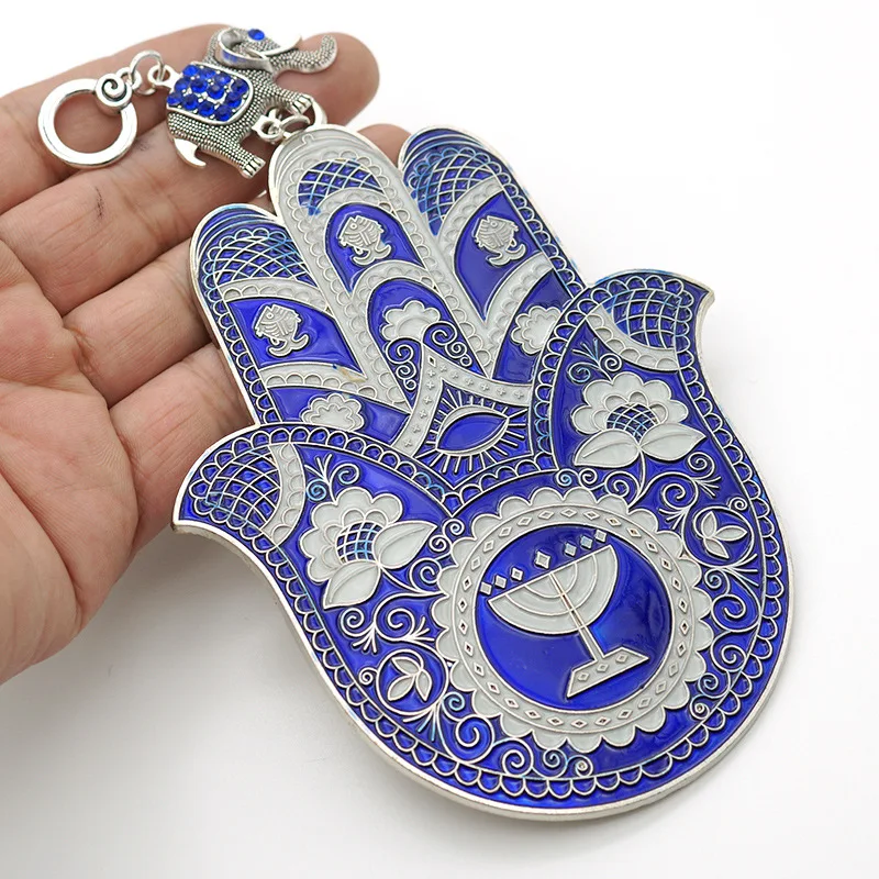 

Fatima Hand Moses torah gift pendant, The hand of god protection, Maria's Blessing Hand, Wall hanging decor