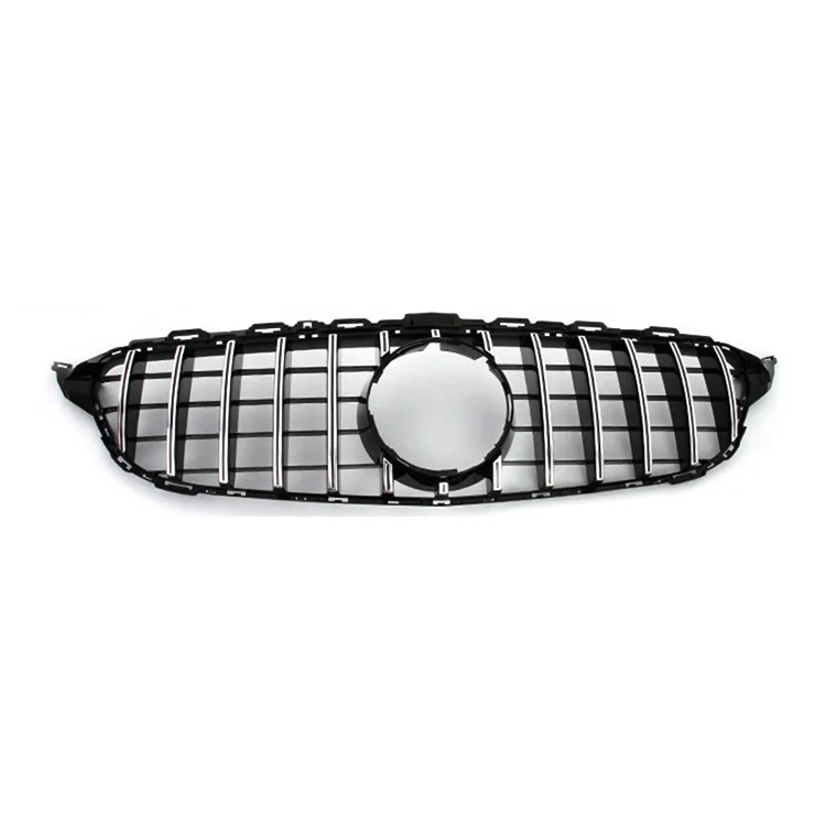 

Chrome Car Hood Grill GT Style Front Bumper Grille For CLA W117 2017 2018 2019