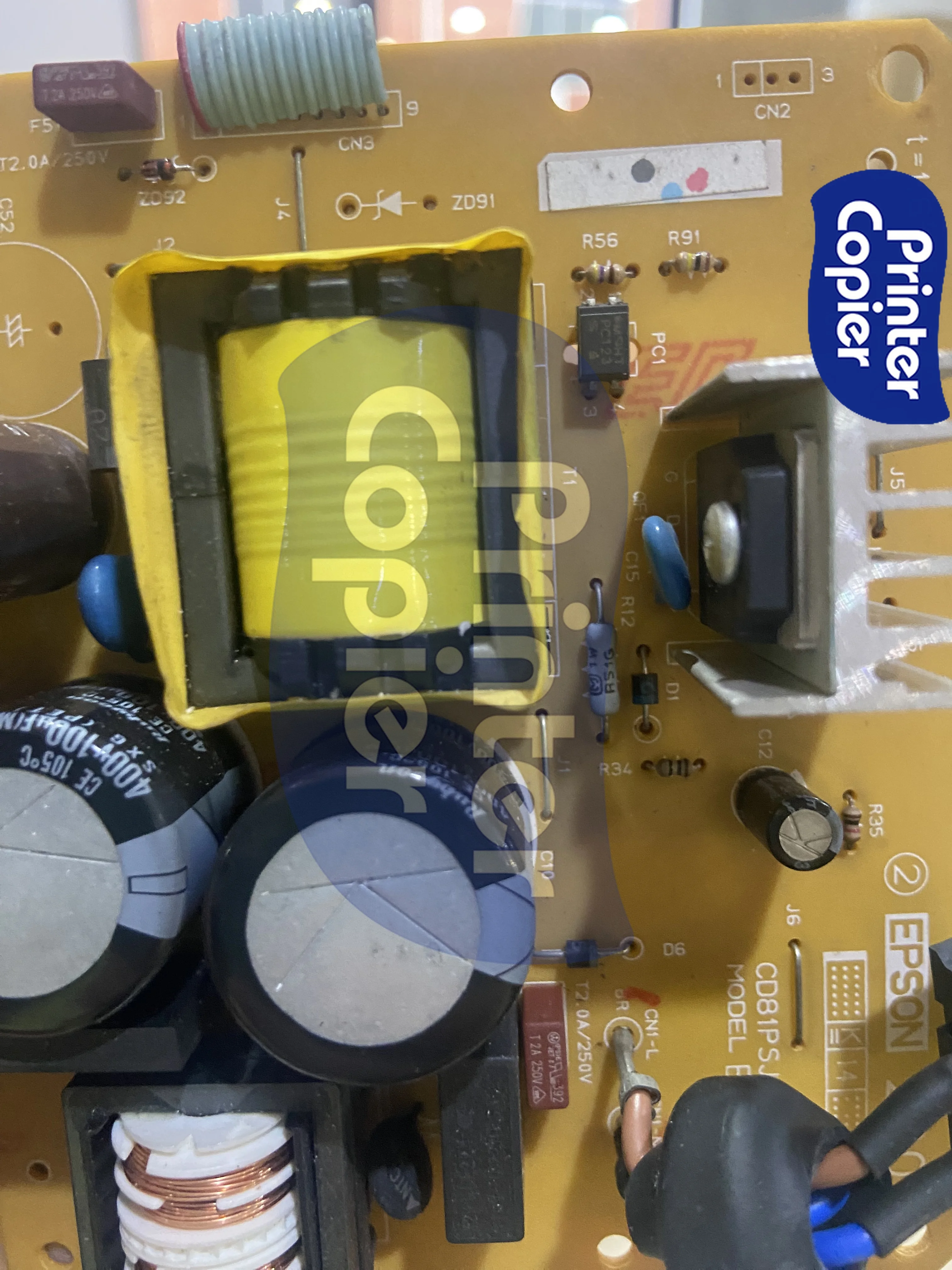 Фото Плата питания CD81 220V C698 EPS-124E совместима с EPSON T1100 T1110 ME1100 C1100 WF1100 B1100 L1300 et14000 №2