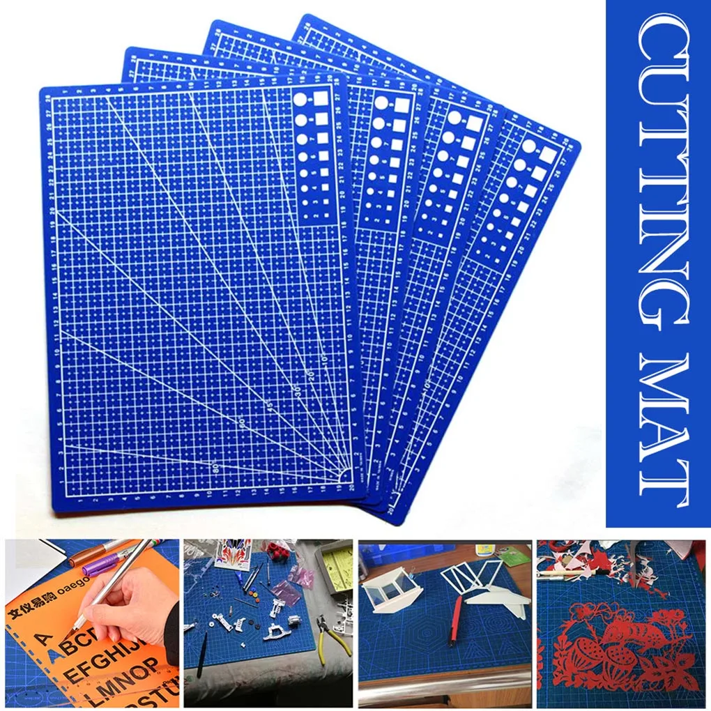 

3pcs A4 Slicing Plate Board Non-slip Surface Plastic Plate for Model Making Tools