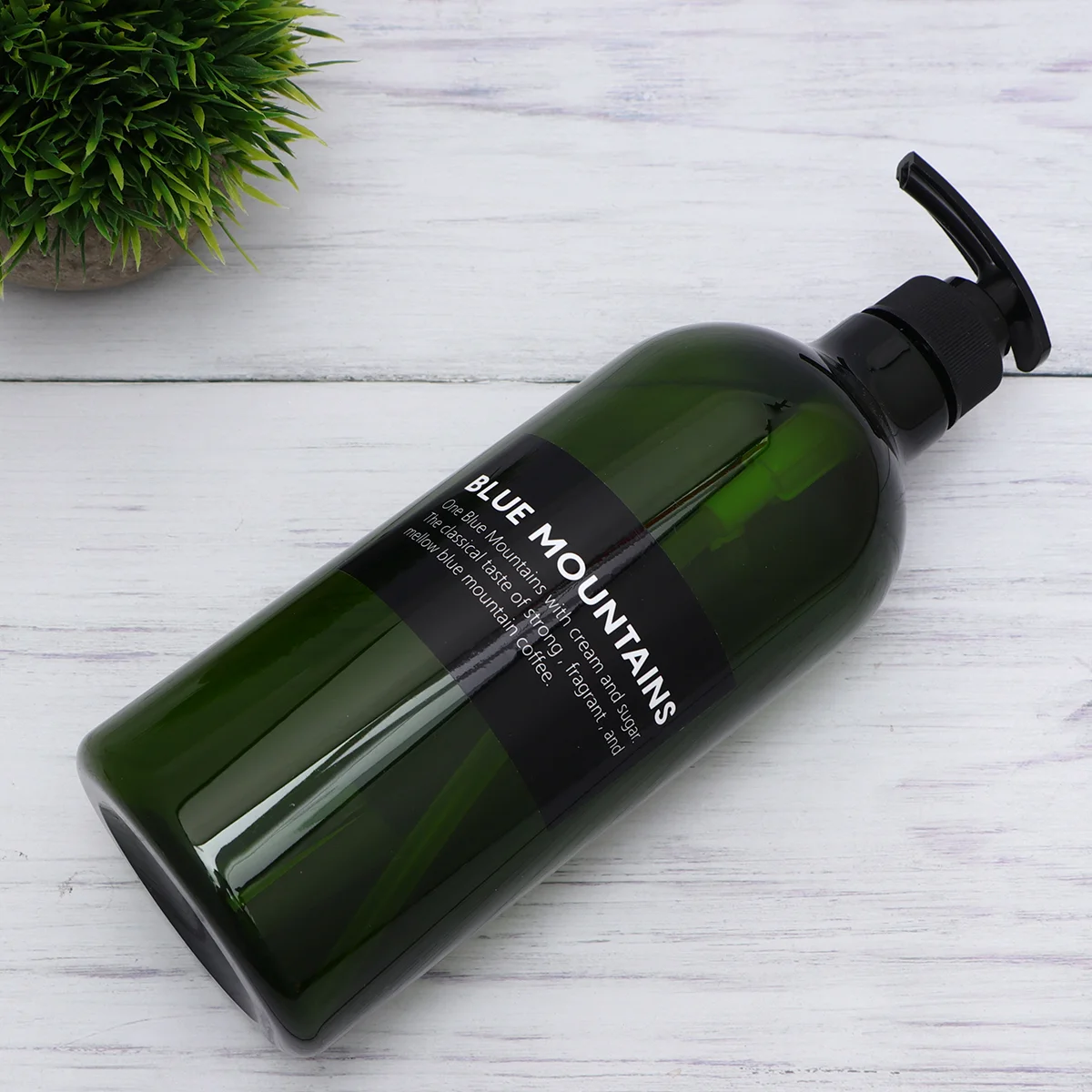 

4pcs 1000ml Refillable Lotion Pump Bottle Lotion Shampoo Dispenser Dark Green Lotion Hand Press Bottle for Conditioner Body Wash