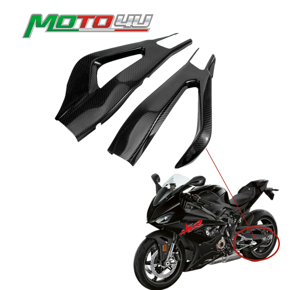 

For BMW S1000RR S1000 RR 2019 2020 2021 2022 Full Carbon Fiber Swingarm Cover Swing Arm Protector 100% Motorcycle Modification