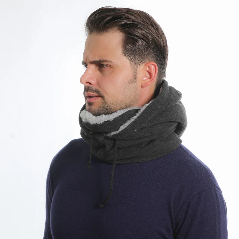 Велосипедная шапка для мужчин и женщин Теплая Флисовая шапка-шейкер с большой