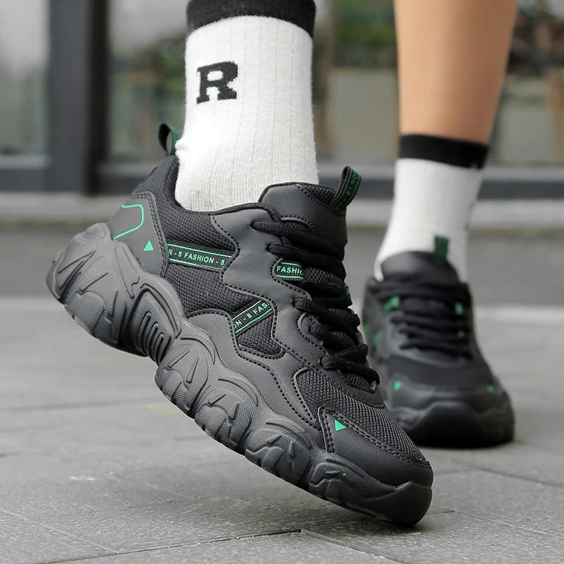 Brand Women Casual Shoes Breathable Fashion Sneakers Zapatos Mujer Thick Sole Big Size 41 Female Walking Shoes Summer Woman Shoe