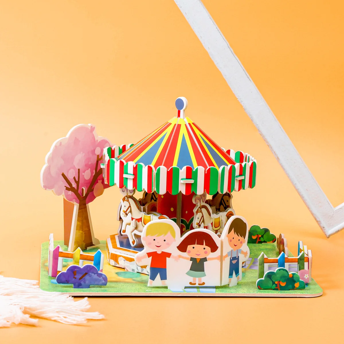 

Rabbit large new paper three-dimensional puzzle children Puzzle Toys for Children DIY Jigsaw Puzzle Wholesale