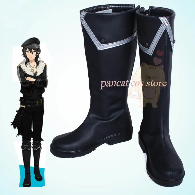 

Ensemble Stars Anime Sakuma Rei Cosplay Shoes Comic Anime Game Cos Long Boots Cosplay Costume Prop Shoes for Con Halloween Party