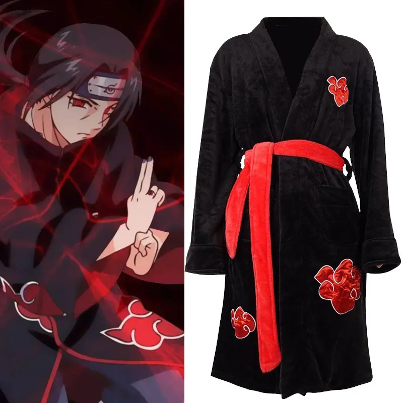 Новинка ночнушка из аниме Наруто Учиха Итачи двухмерная ночная рубашка