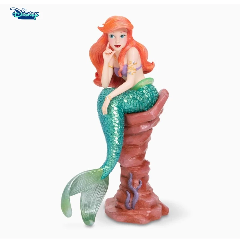

Disney Genuine The Little Mermaid Ariel Decorative Handmade Statue Christmas Gift Hobbies Collection