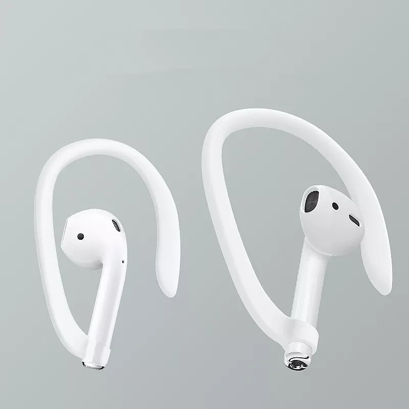 

1 Pair Protective Earhooks Holder Secure Fit Hooks For Airpods Headphone Earphone Anti-lost Silicone Earhook Cover