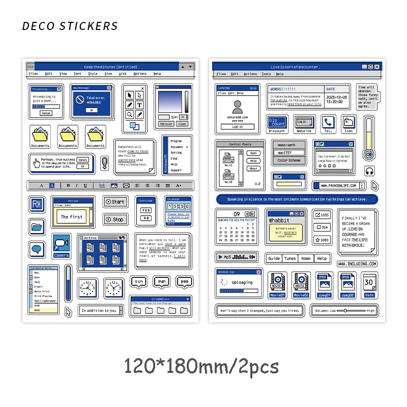 

Набор наклеек для скрапбукинга Blinkslike