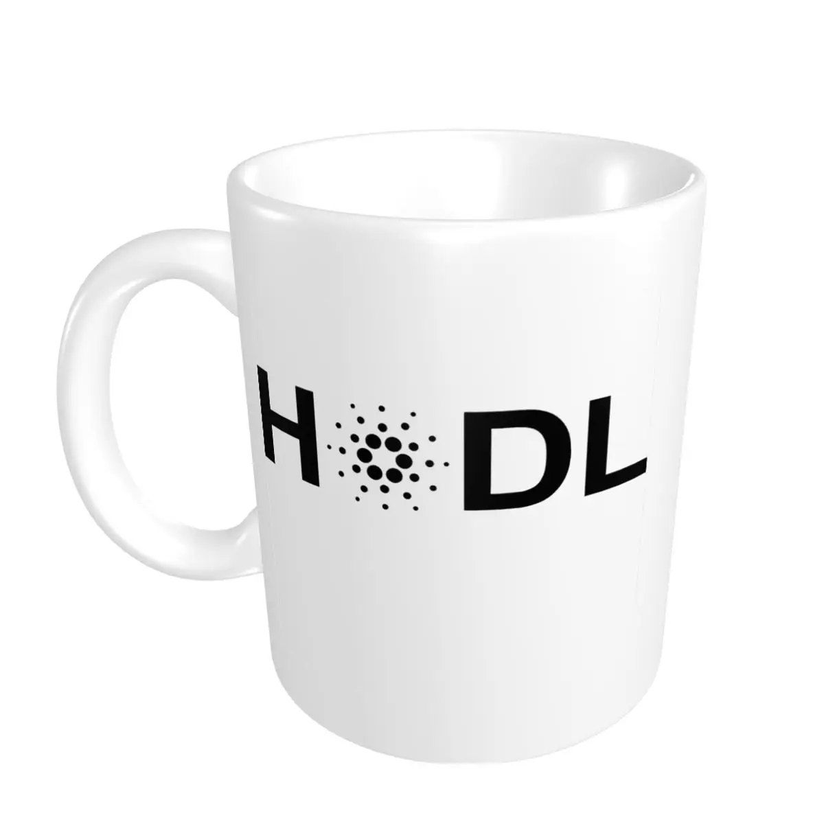 

Promo Novelty HODL Cardano Fitted VNeck Mugs Humor Graphic Xrp CUPS Print coffee cups