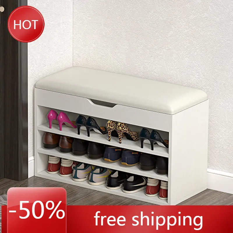 

Luxury Storage Shoe Cabinets Modern Display Minimalist Shoe Rack Organizer Shelf Bench Organizador De Zapatos Salon Furniture