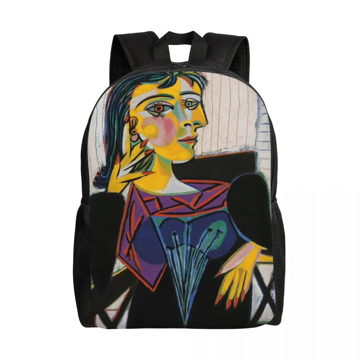Portrait Of Dora Maar Travel Backpack Women Men School Laptop Bookbag Pablo Picasso College Student Daypack Bags