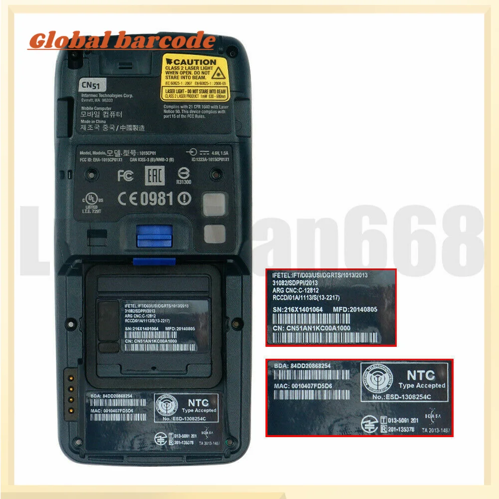 New Back Cover for Intermec CN51 Free Shipping