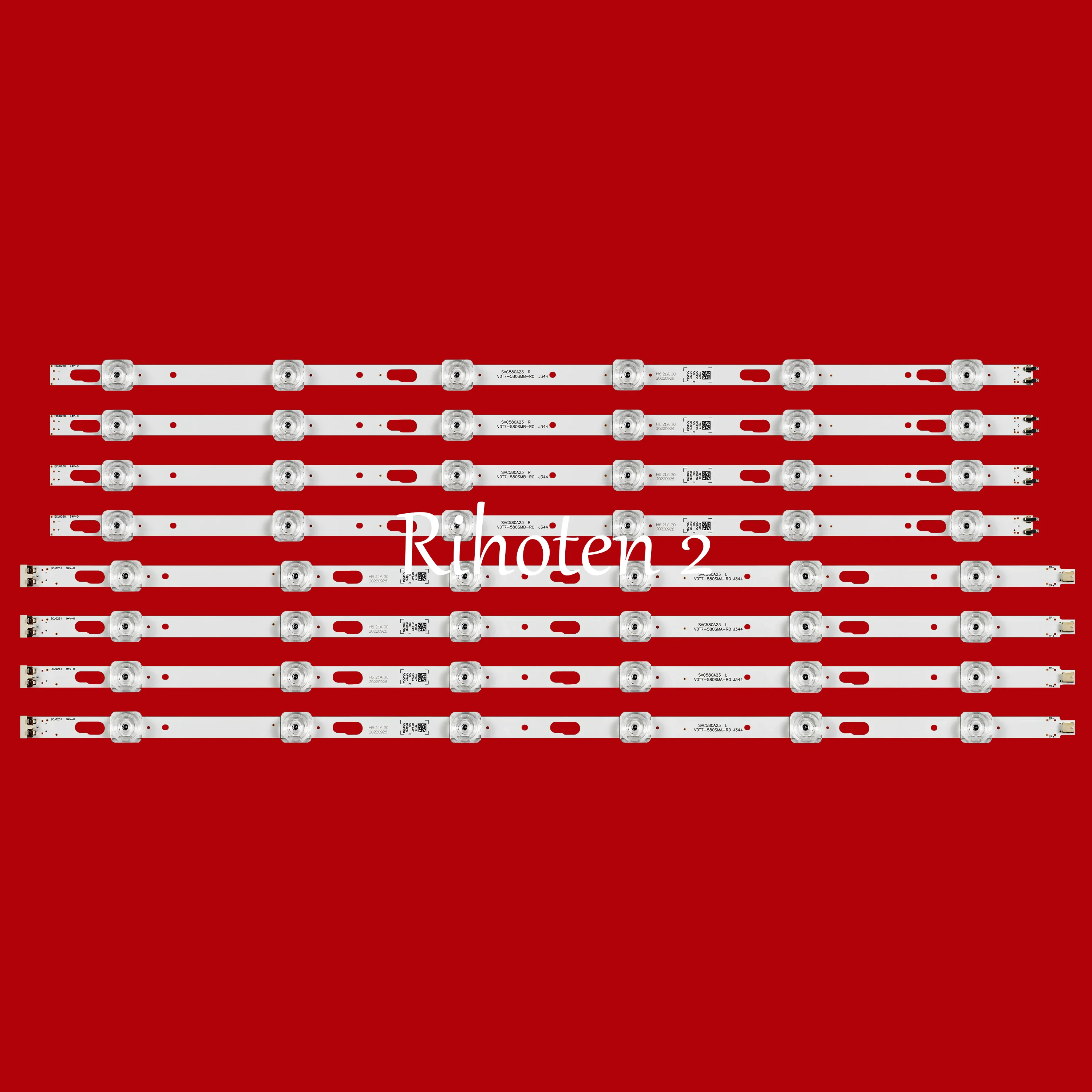 Полосы светодиодной подсветки для UE58AU7110K UE58AU7160U UE58AU7172 UE58TU7100 UE58AU7175 UE58AU7570 UE58TU7100K