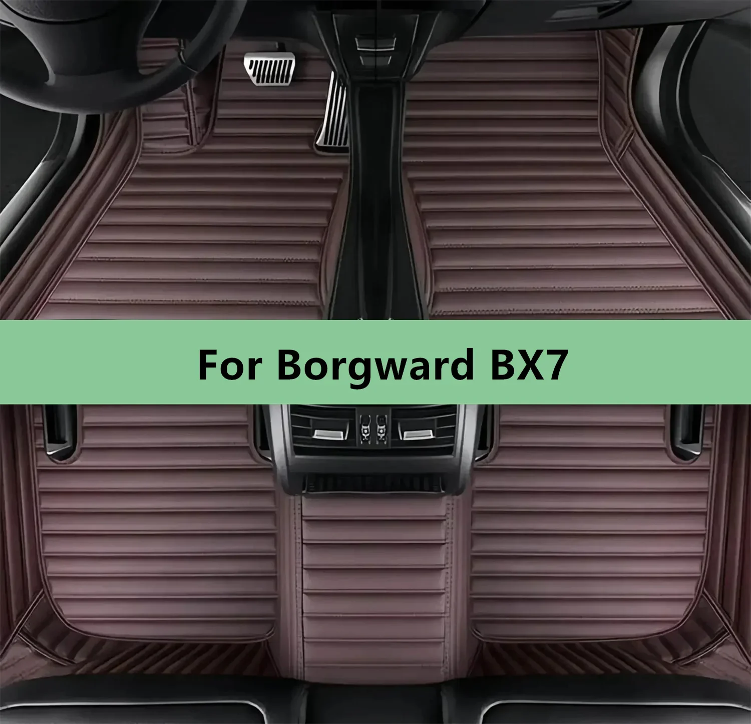 Фото Автомобильные коврики для Borgward BX7, индивидуальные коврики для мужчин и женщин, автомобильные аксессуары, автомобильные ковры №1