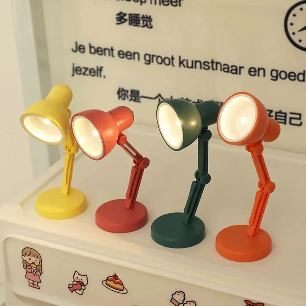 

Светодиодная прикроватная лампа, регулируемый складной светильник для сна, термостойкий портативный Съемный светильник с зажимом для укра...