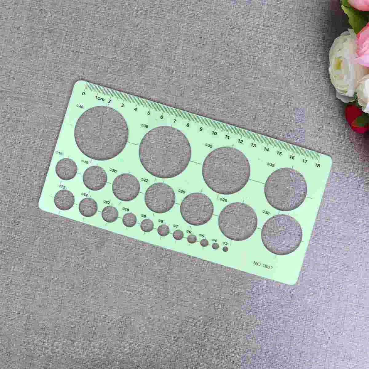 

Circle Templates Drawing Measuring Tool Template Stencil Drawings Rulers Architecture Shapes Buliding Geometric Maker Kit Oval
