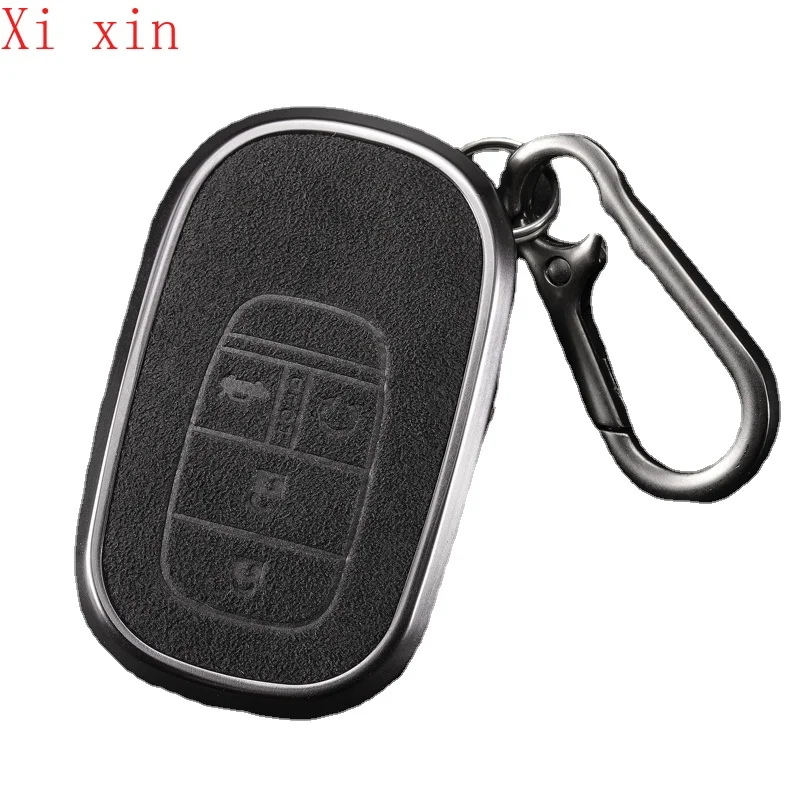 

For Honda 11th and 10th generation Civic 2022 Alcantara suede key case male and female remote control protective case