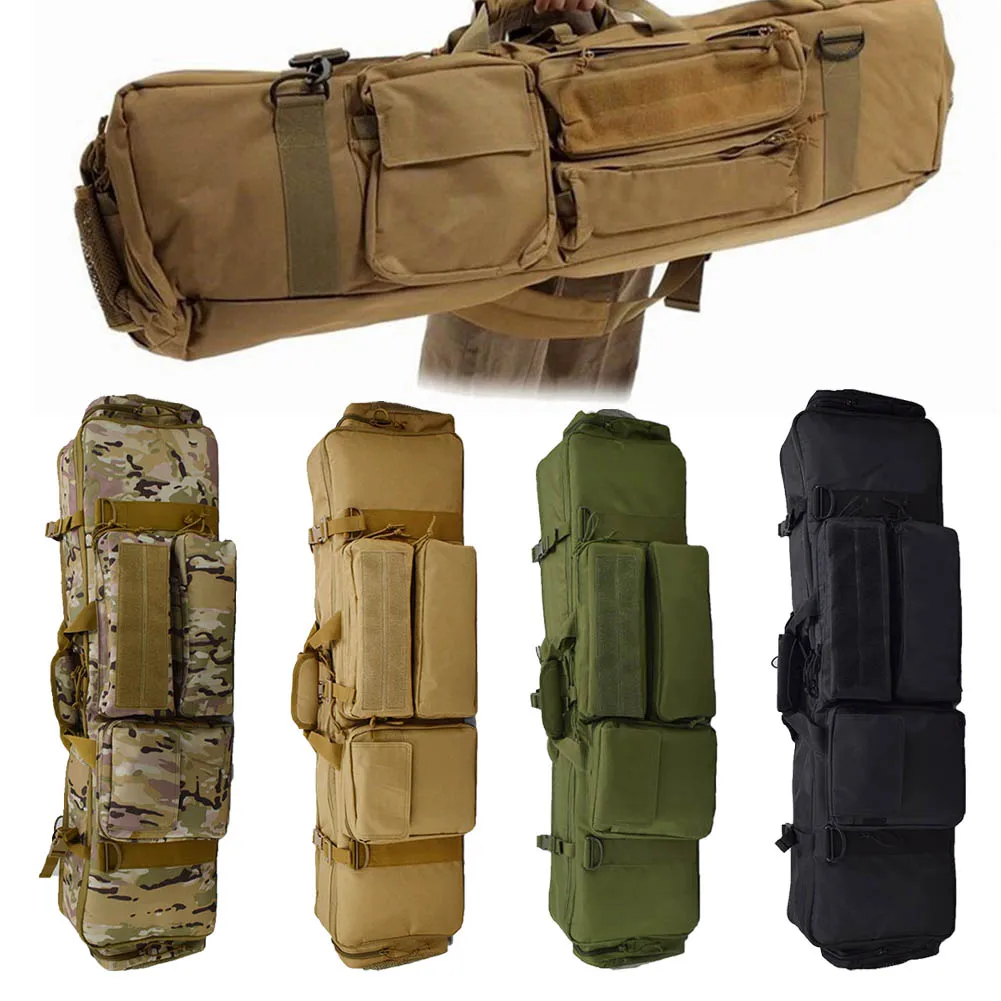 Fishing Tackle Bags Tacticals Hunting Sniper Padded Airsoft Carry Bag M249 Military Airsoft Backpack Outdoor Camping Equipment