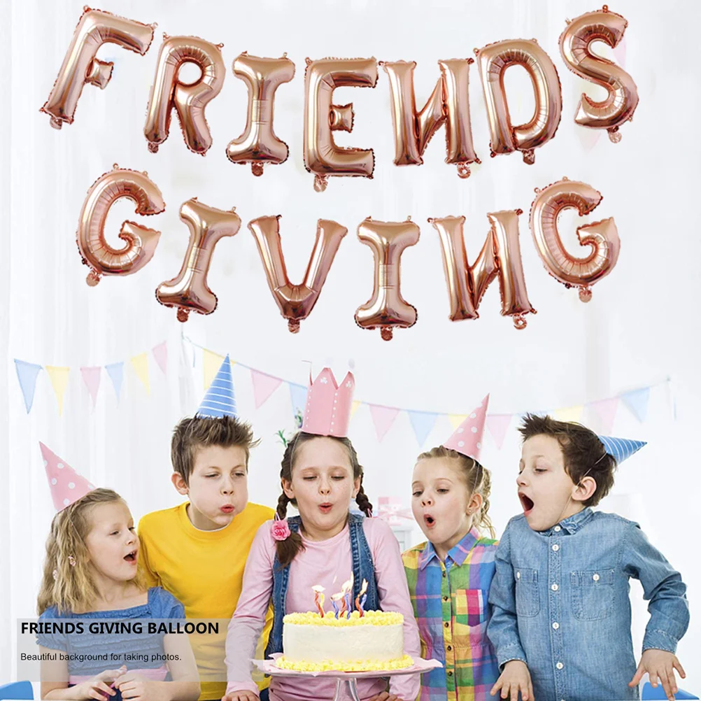 Дружественные декоративные фольгированные воздушные шары День благодарения