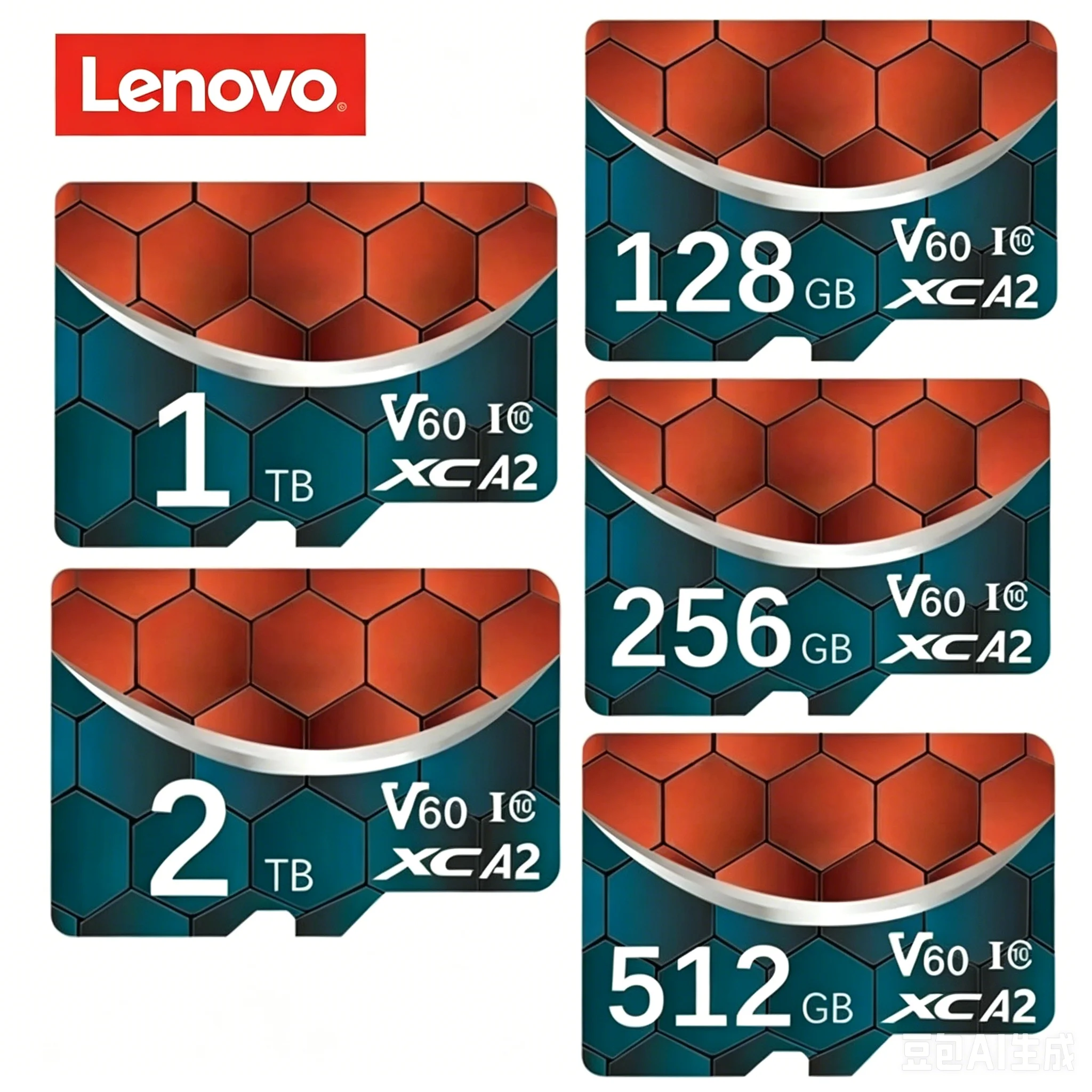 Фото Карта памяти Lenovo 2 ТБ, 128 ГБ, класс 10, V30, TF-карта, 1 ТБ, мини-SD-карта, 512 ГБ, высокоскоростная TF SD-карта, 256 ГБ, для камеры Nintendo Switch №1