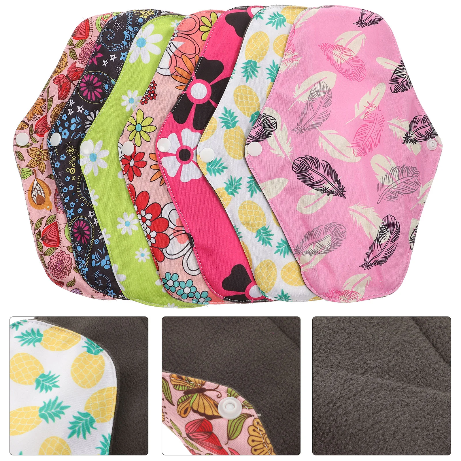 8 шт. гигиенические полотенца многоразовые моющиеся трусики подушечки