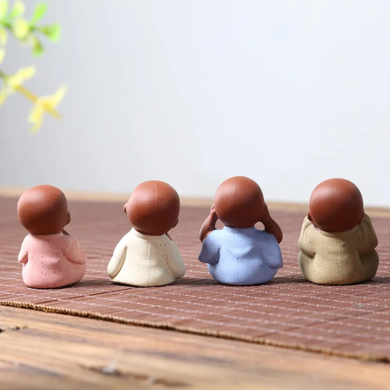 Керамические украшения BUF искусственная маленькая статуя Будды татагата Индия