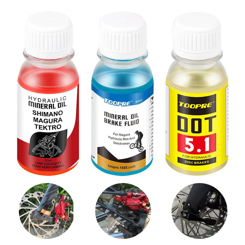 

60ml Bicycle Brake Mineral Oil Fluid Hydraulic Disc Brake Lubricant Brake Oil For Shimano Magura Cycling Accessories