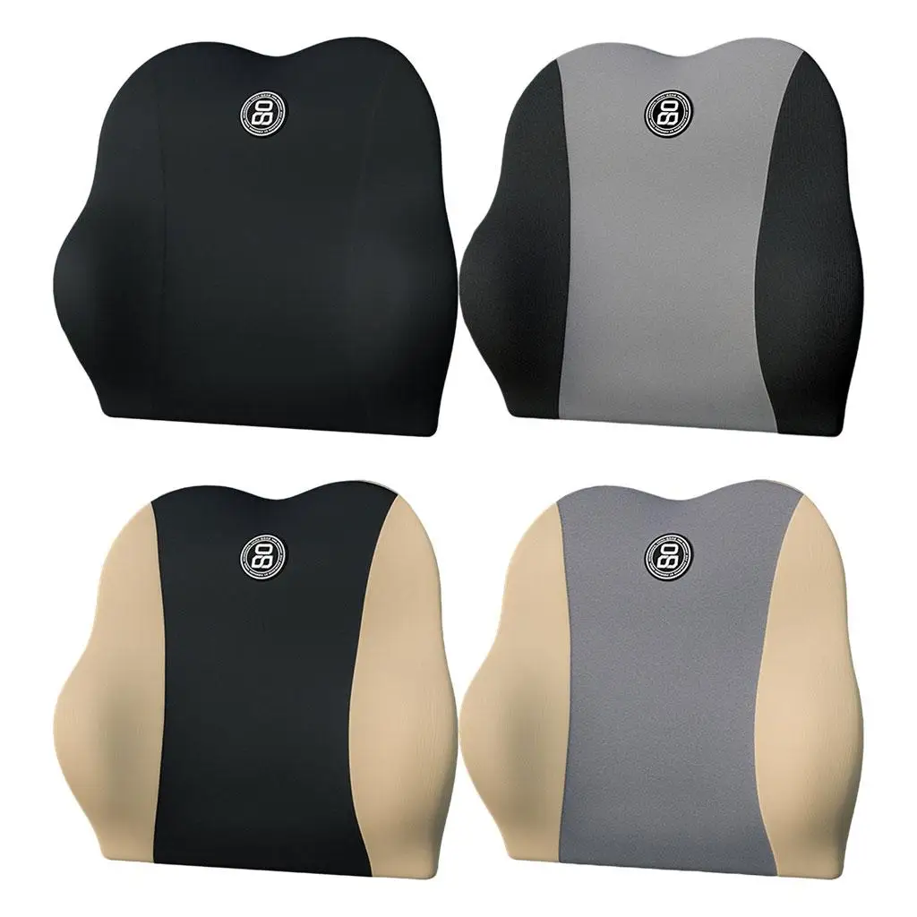 Подушка для поясницы мягкая поясничная опора подходит автомобильных стульев