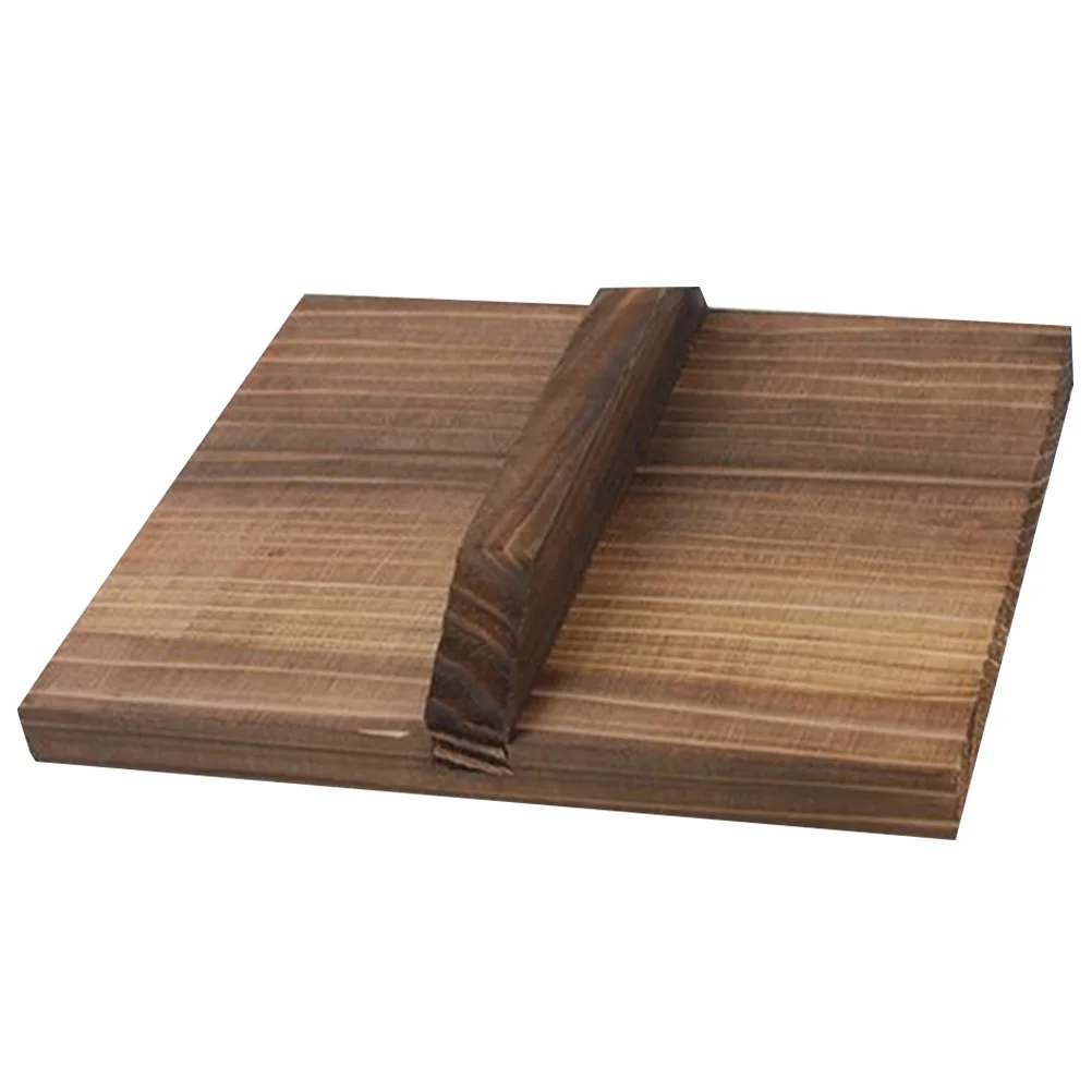 

Pan Lid Egg Wooden Replacement Japanese Frying Tamagoyaki Omelette Roll Cookware Cover