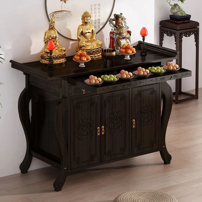 Стол для офиса. Бытовой футляр благовоний. Храм буддийский алтарь блеск новый