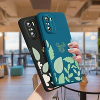 leaves flower mickey mouse for xiaomi redmi k50 k40 10x 10 9t 9at 9a 9c 9 8a 8 7 6a gaming pro liquid rope phone case