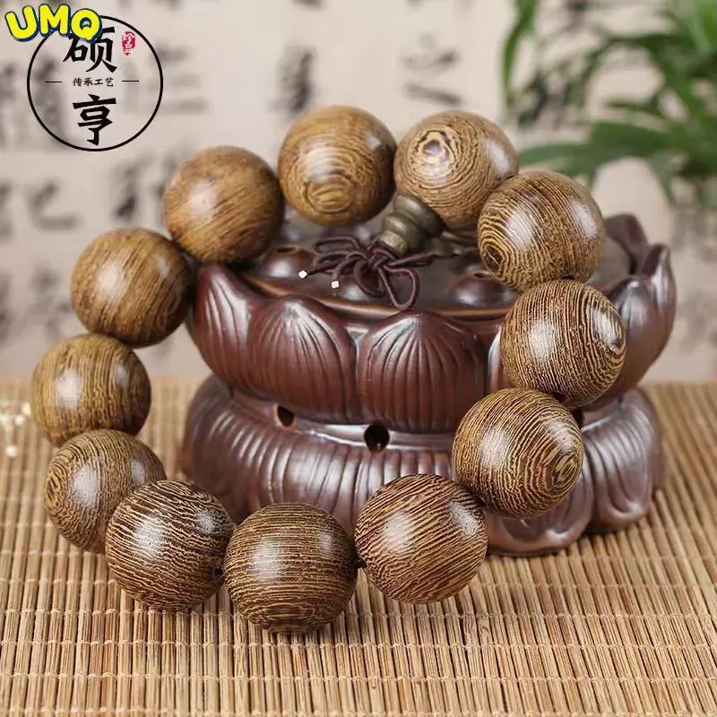 

High Quality Natural Chicken Wing Wooden Hand String Buddha Beads Bracelet Men and Women Bead 201815 Old Materials Strings