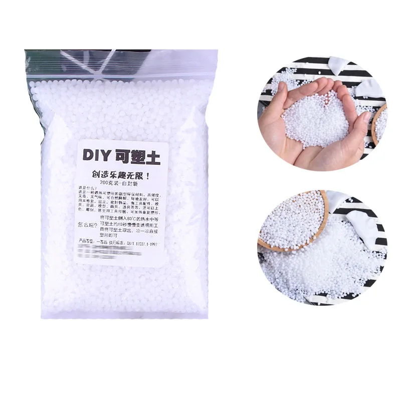 

Thermoplastic Free Resin Softens When Heated and Hardens When Cold Becomes Hard Mold Material Student Handmade DIY Crystal Soil