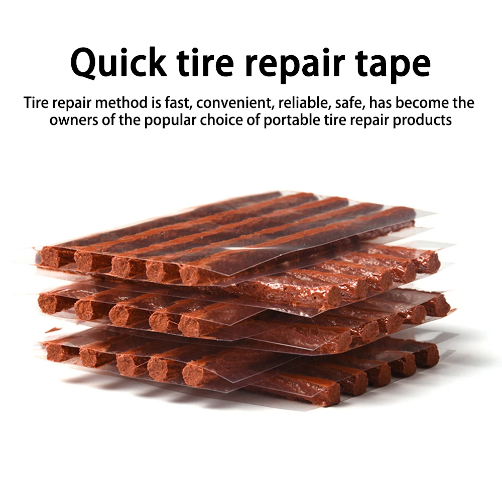 

Car Tire Repair Strip Motorcycle Tubeless Tyre Wheels Puncture Plug Seal Tape Repair Tools Car Vacuum Tire Repair Rubber Strip