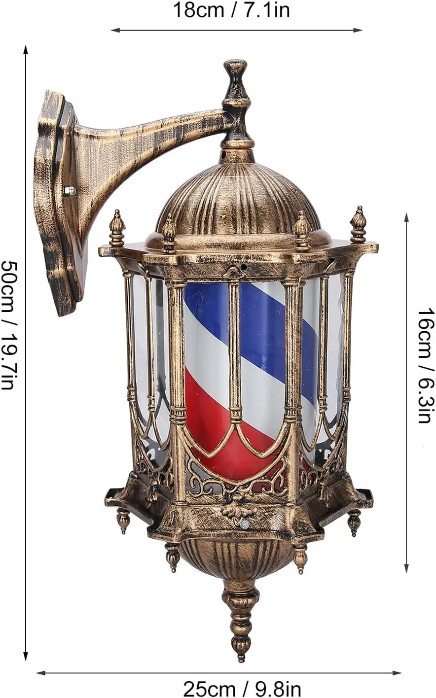 Вывеска для парикмахерского салона вертикальная открытая водонепроницаемая