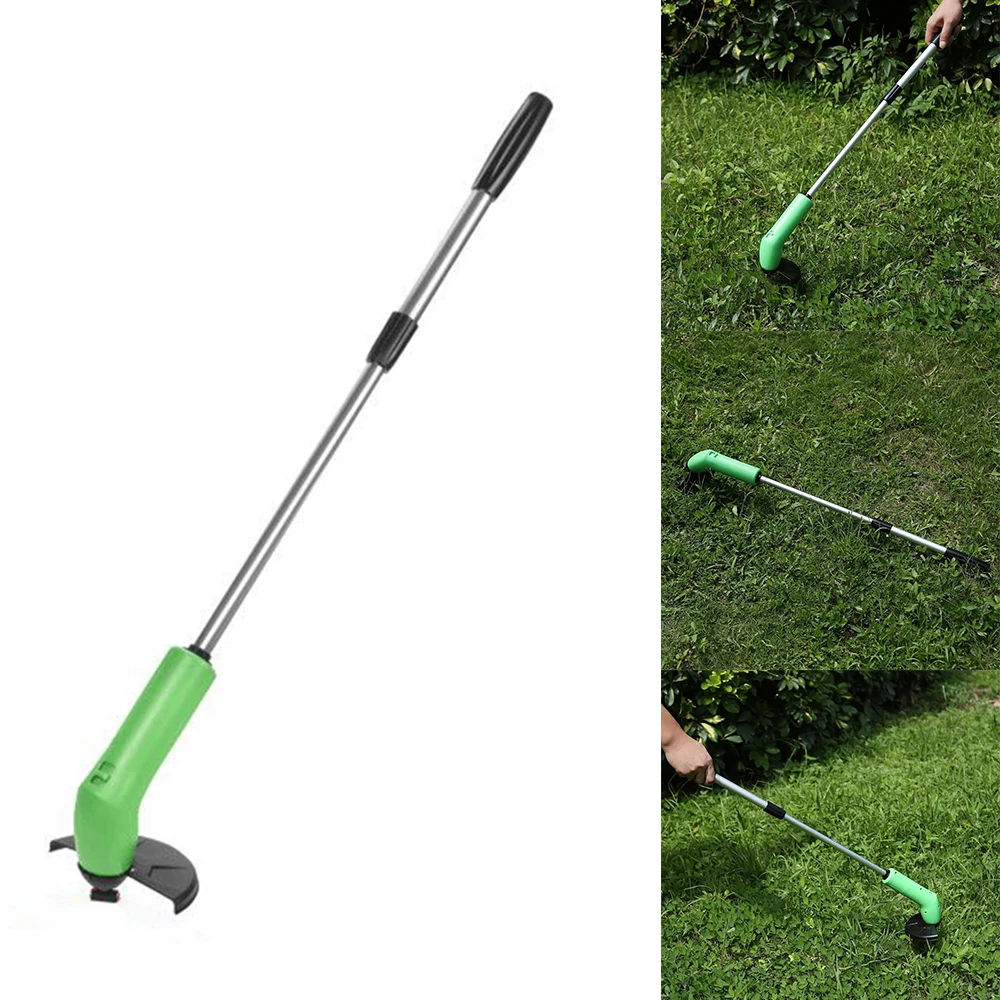 

Mini Lawn Mower Cropper Field Machine Grass Trimmer Garden Tools Outdoor Cordless Steel Cutter Home Edge Park Electric